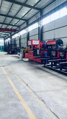 Машина для сварки стальных стержней с сенсорным экраном PLC Точность 12-15 м Скорость сварки 70-270 мм Высота сварки