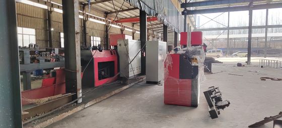 Производственная линия для сварки решетчатых лучей с сенсорным экраном с ошибкой длины ± 5 мм/м